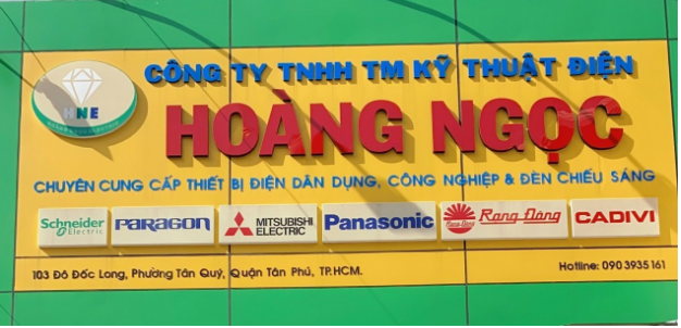 Công Ty TNHH Tm Kỹ Thuật Điện Hoàng Ngọc