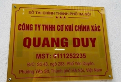 Cơ Khí Chính Xác Quang Duy