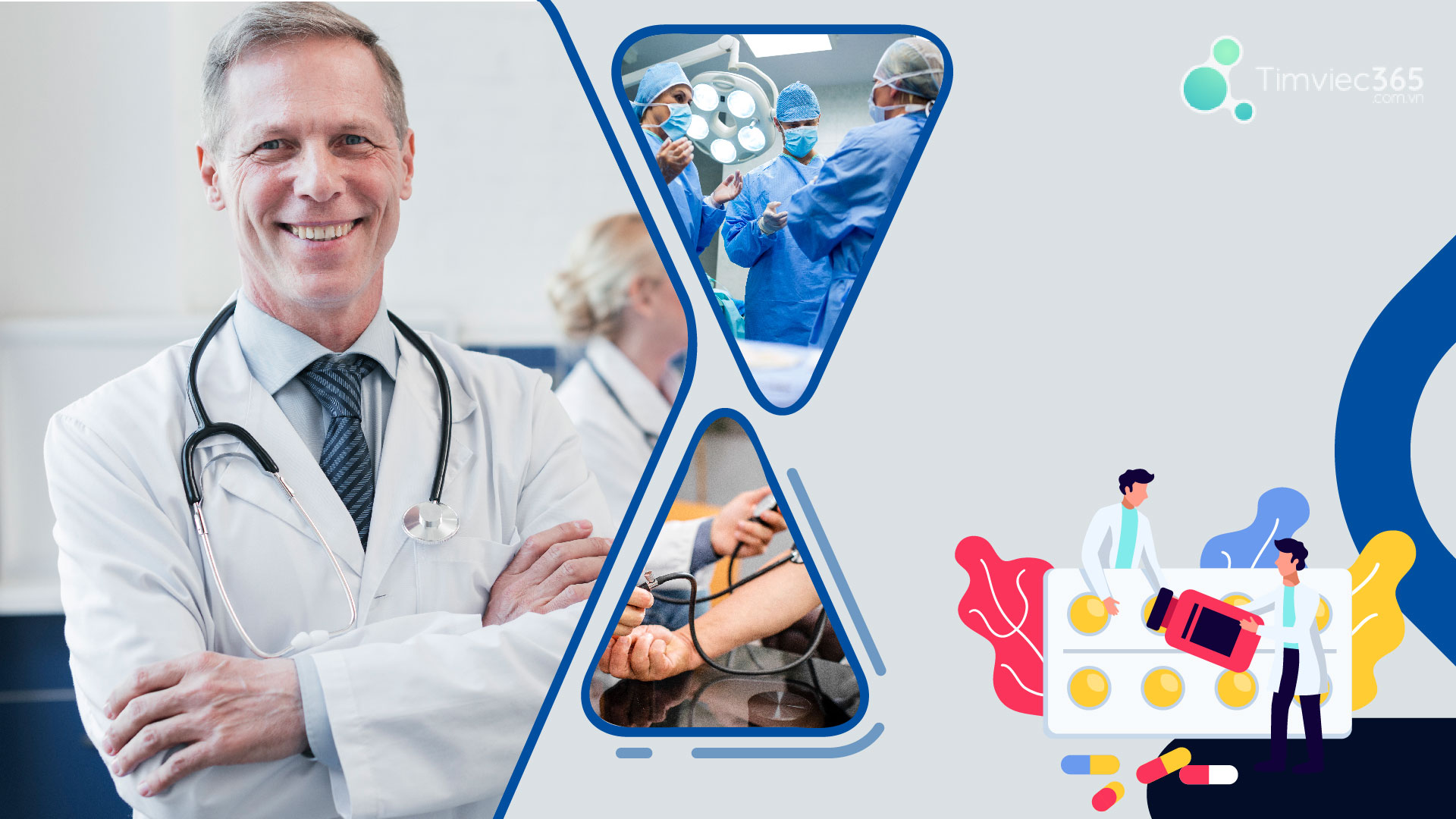 Thông tin về một số vị trí mà bệnh viên Xuyên Á tuyển dụng