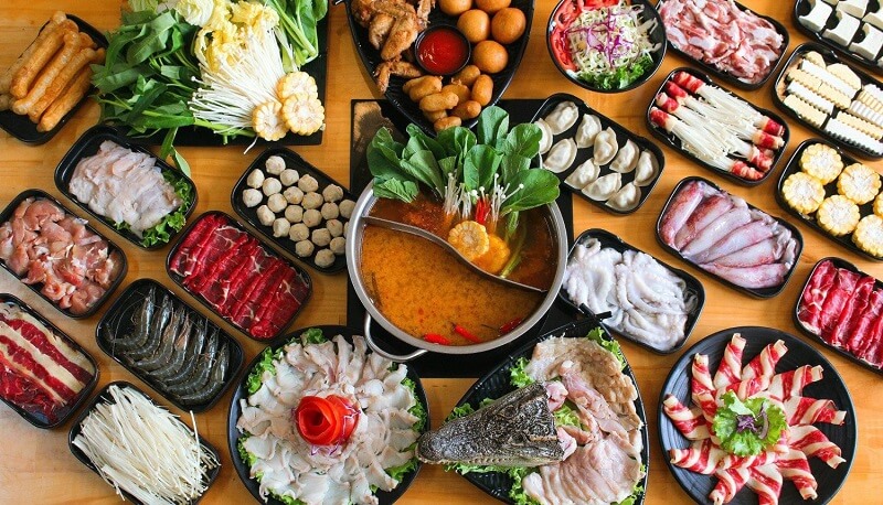 Nhà hàng buffet Lẩu Wang