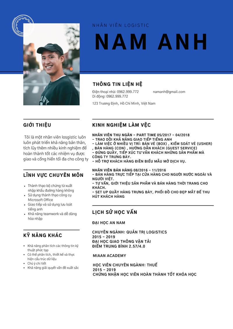 Tạo nên Personal Branding trong CV Logistic