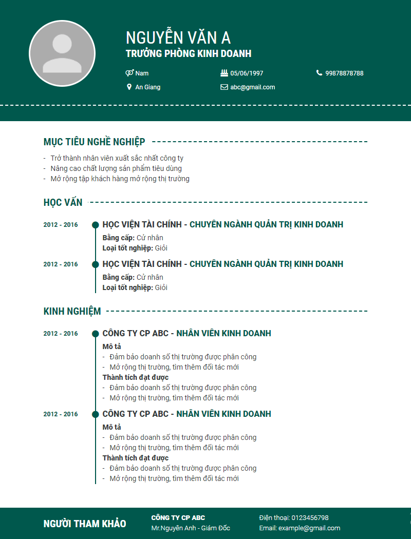 Cách viết CV xin việc chuẩn nhất