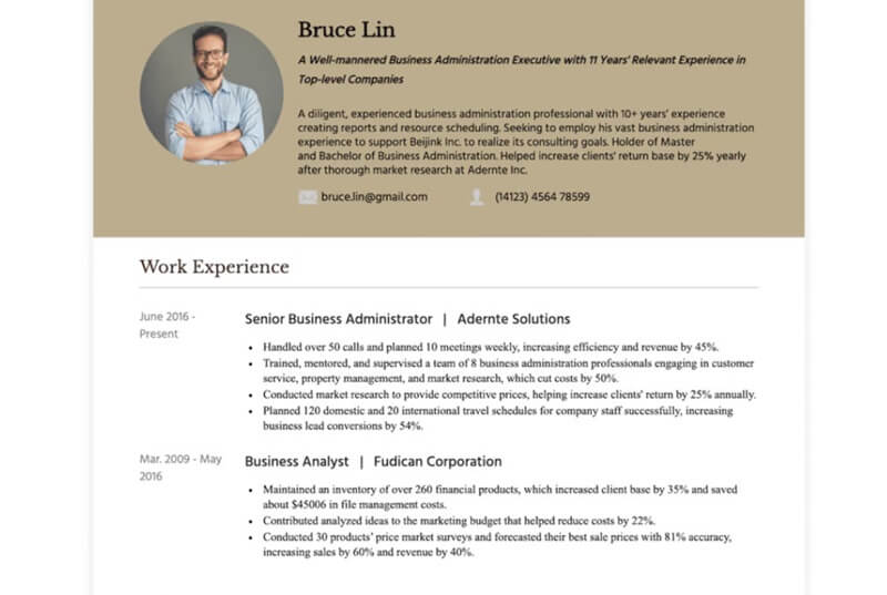 Đưa ra các chỉ số chứng minh hiệu suất và thành tích cá nhân