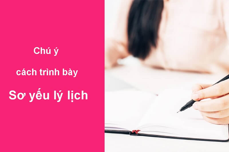 Luu ý khi trình bày thái độ chính trị trong Sơ yếu lý lịch