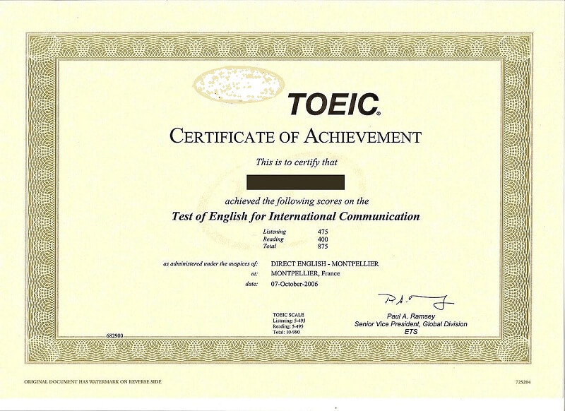 TOEFL