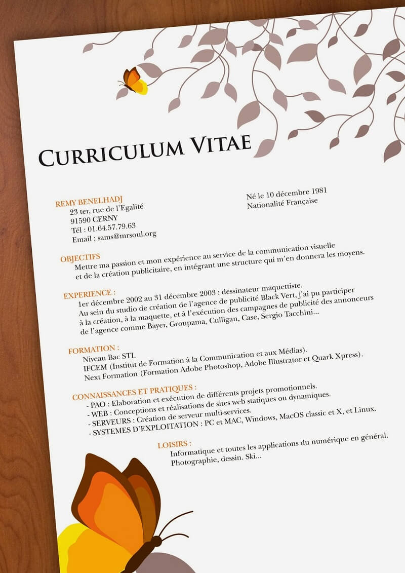  thông tin thêm trong CV 