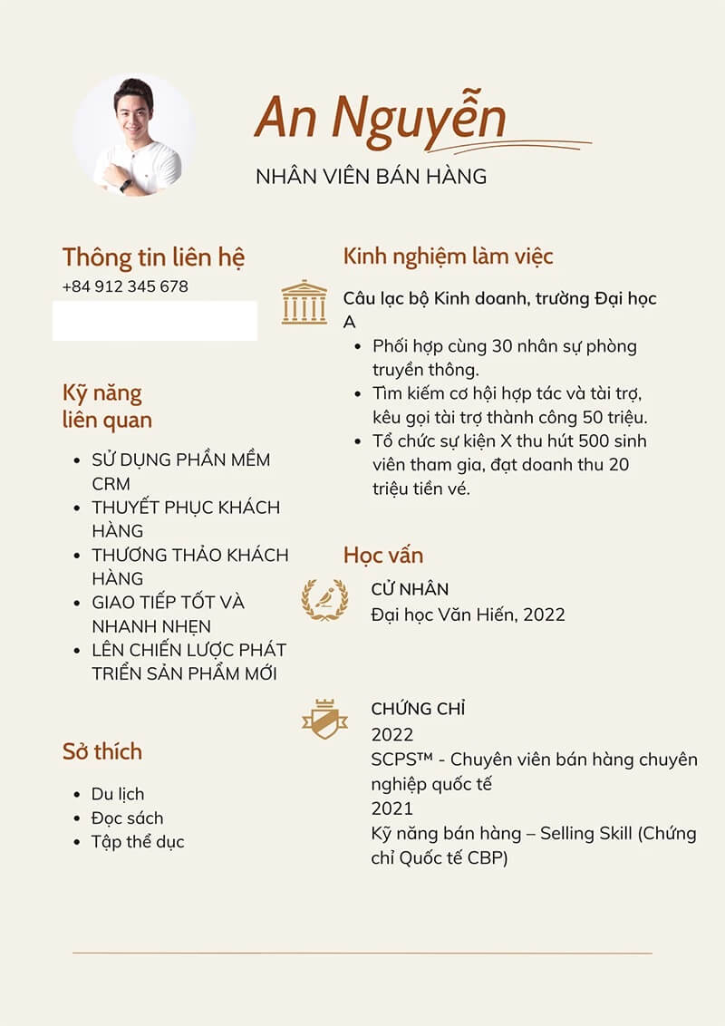 Đặc thù của CV xin việc bán hàng - CV xin việc bán hàng là gì?