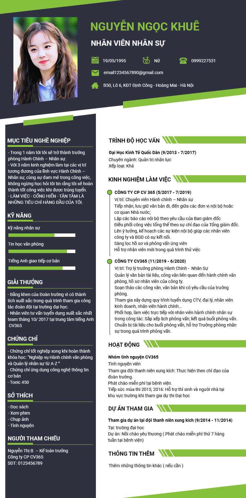 Kinh nghiệm trong CV trợ lý giám đốc trình bày những gì?