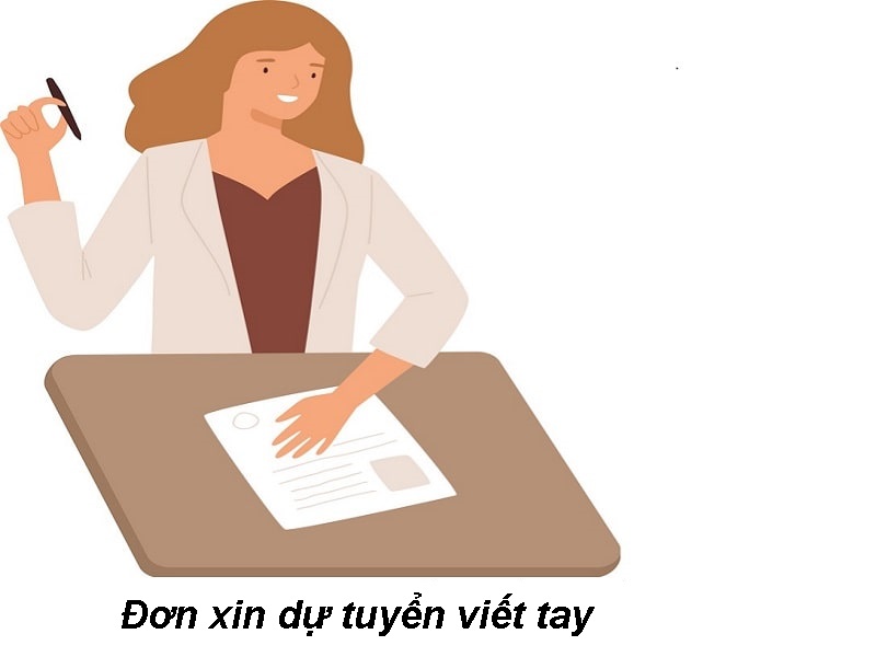 Giới thiệu về đơn xin dự tuyển viết tay