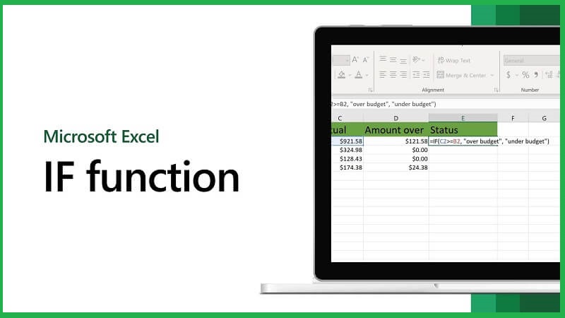 Hàm IF hoạt động theo nguyên tắc đúng hoặc sai