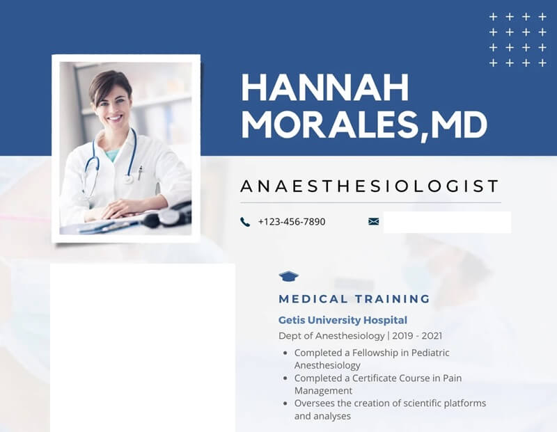 Phần trình độ học vấn trong CV ngành y tế - dược