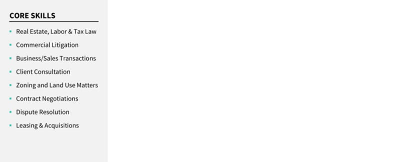 Kỹ năng trong CV xin việc bất động sản