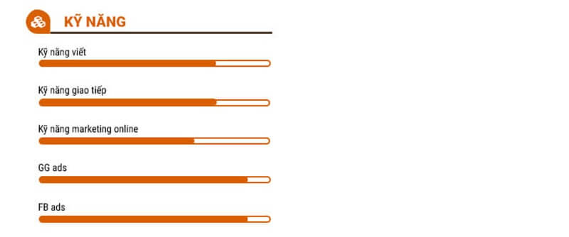 Phần kỹ năng trong CV xin việc ngành truyền thông
