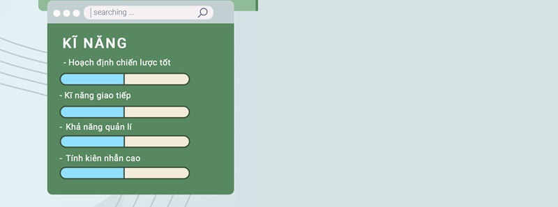 Phần kỹ năng trong CV xin việc quản lý