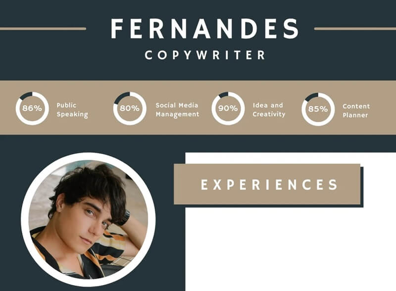 Phần kỹ năng trong CV xin việc Copywriter