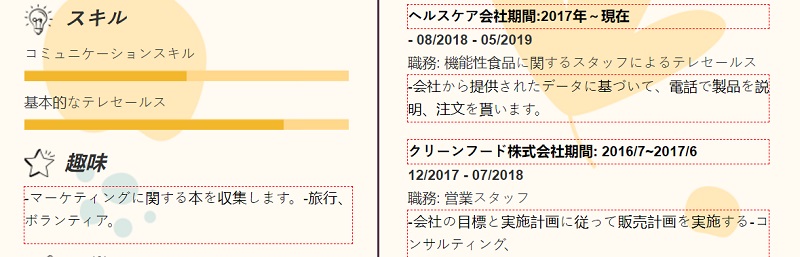 Phần kỹ năng trong CV xin việc tiếng Nhật