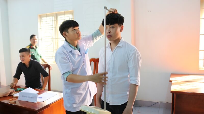 Thời gian khám nghĩa vụ quân sự định kỳ hàng năm