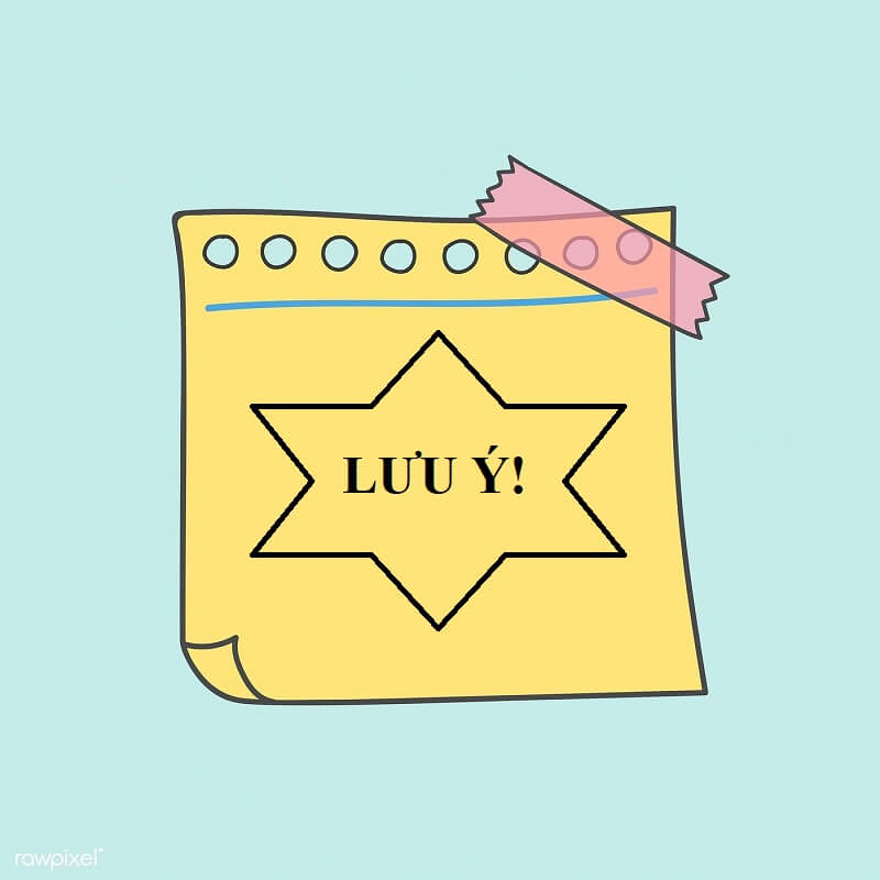 Một số lưu ý khi viết giấy đề nghị thanh toán