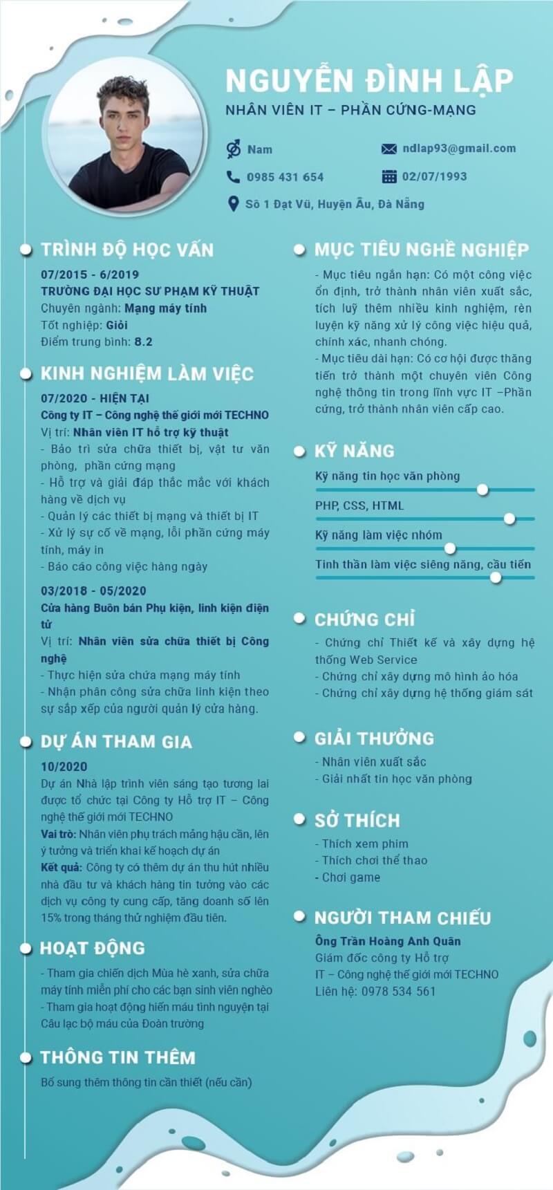 Các lưu ý cần quan tâm khi làm CV xin việc bằng tiếng Việt