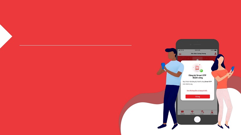 Bước 2: Người xác nhận quyền sở hữu: tạo OTP