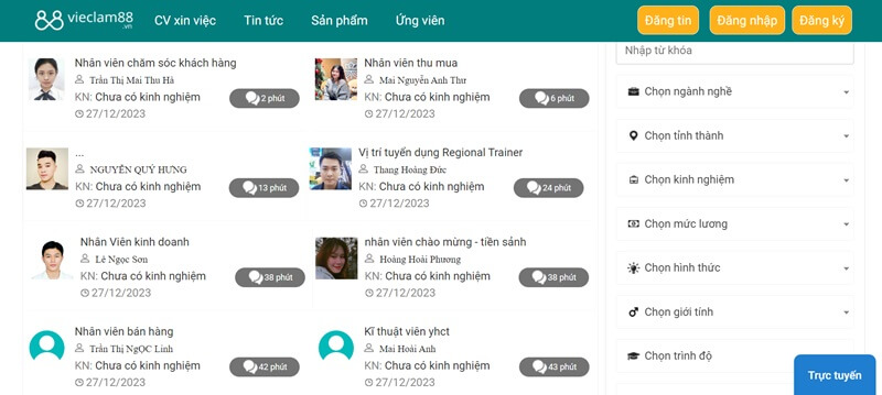 Mạng lưới kết nối đa ngành, hệ sinh thái ứng viên khổng lồ