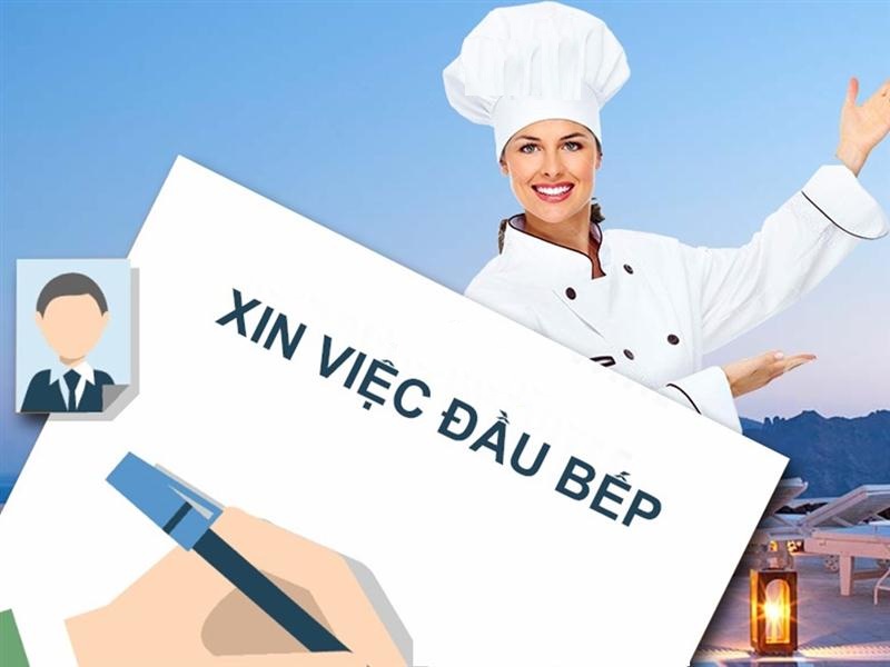 Mẫu đơn xin việc nấu ăn cho các đầu bếp