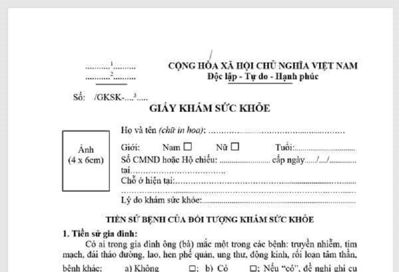 Giấy khám sức khỏe khi kết hôn ở Việt Nam có thật sự cần thiết