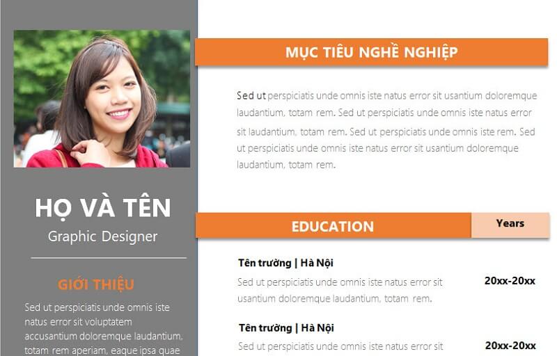  tạo CV trên điện thoại