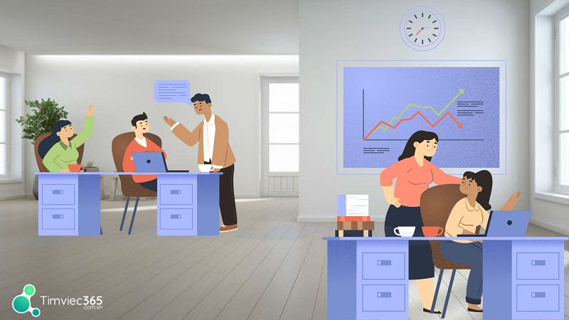 Cơ hội khi làm nhân viên văn phòng