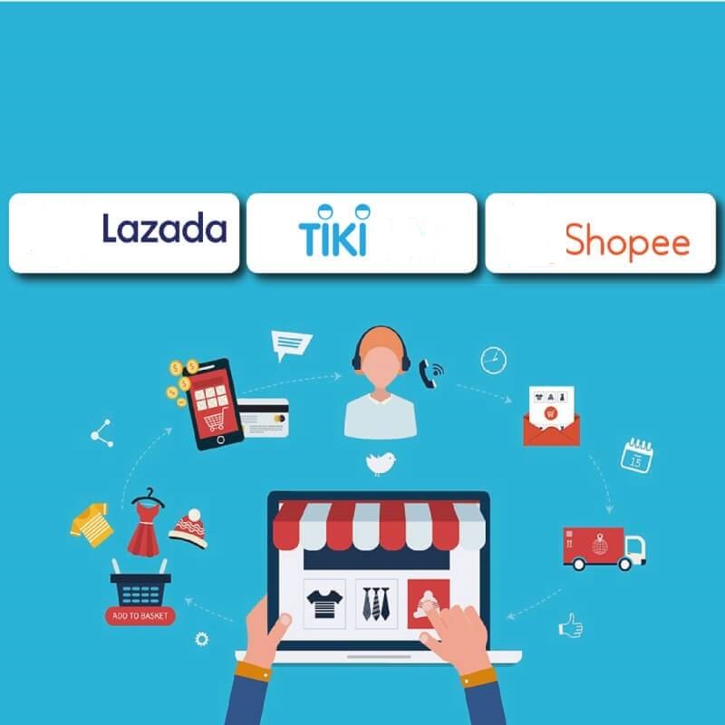 Một số ứng dụng mua sắm phổ biến