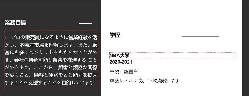 Phần mục tiêu nghề nghiệp trong CV xin việc tiếng Nhật