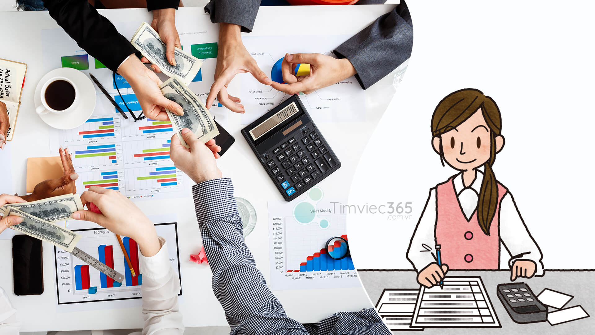 Kế toán viên chính là Việt Nam phù hợp với các bạn nữ yêu thích con số