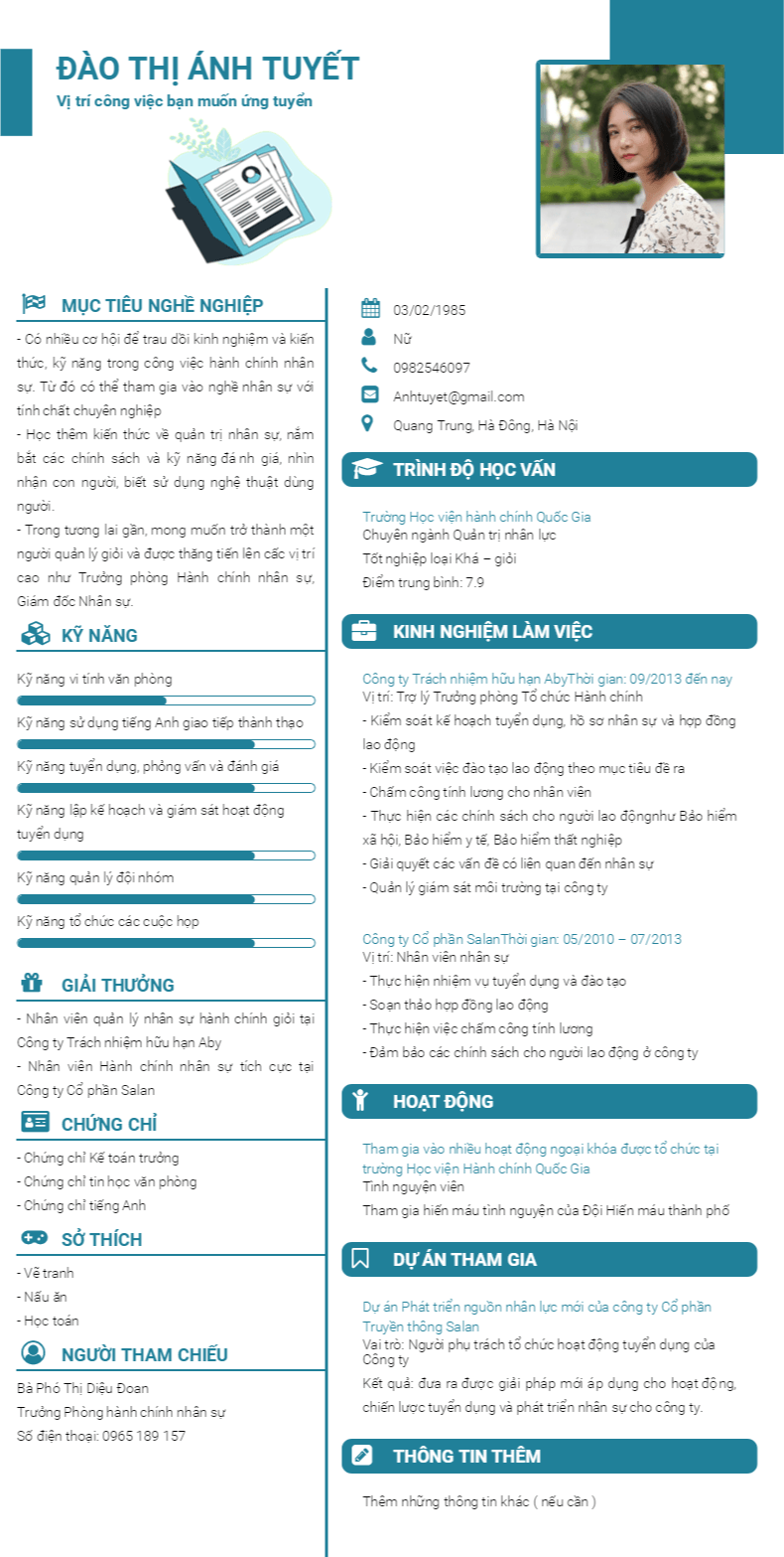 CV và đơn xin việc khác nhau thế nào về cách viết?