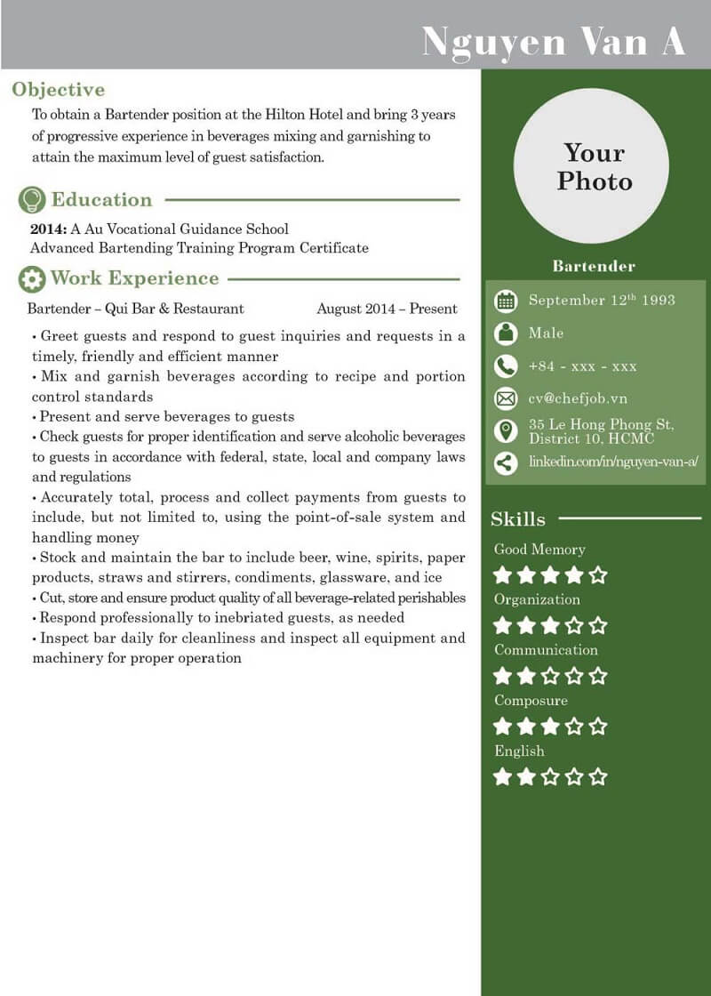 Tầm quan trọng của CV tiếng Anh ngành biên - phiên dịch