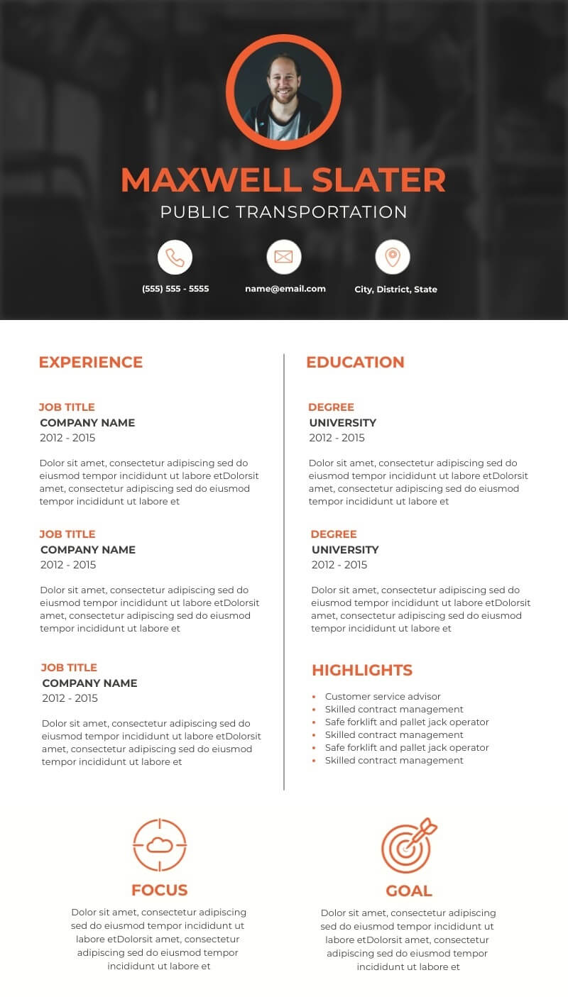 Bí quyết thiết kế CV xin việc giao thông vận tải cầu đường chuyên nghiệp