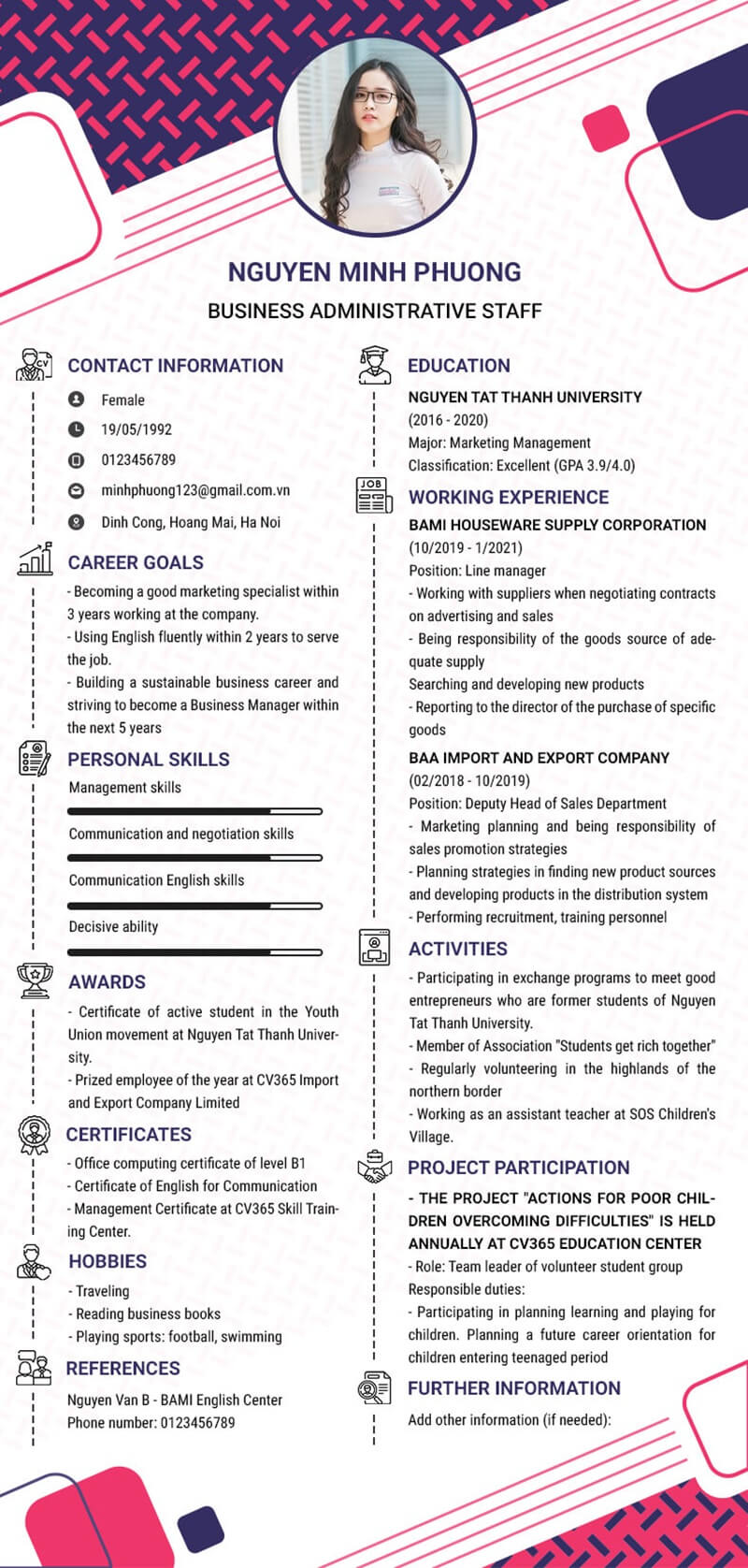 Giao diện thiết kế trực quan - đề cao tính tối giản và hiện đại