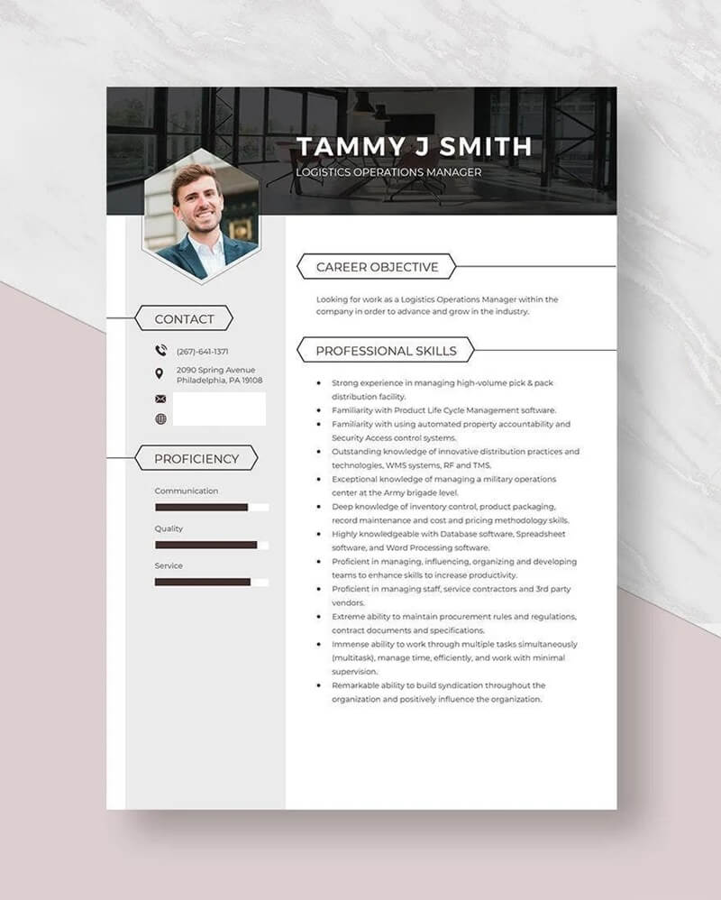 Thiết kế CV Logistic chuẩn tiêu chí và đặc thù ngành nghề