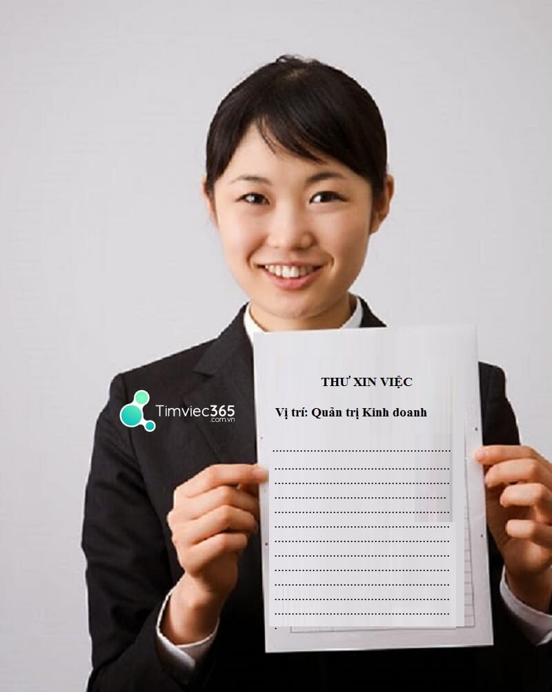 Tạo thư xin việc chuyên nghiệp tại timviec365.com.vn