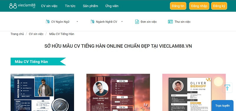 CV tiếng Hàn trong thời đại 4.0 - ứng dụng công nghệ vào tạo CV xin việc