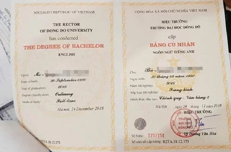 Làm sao để sở hữu văn bằng 1?