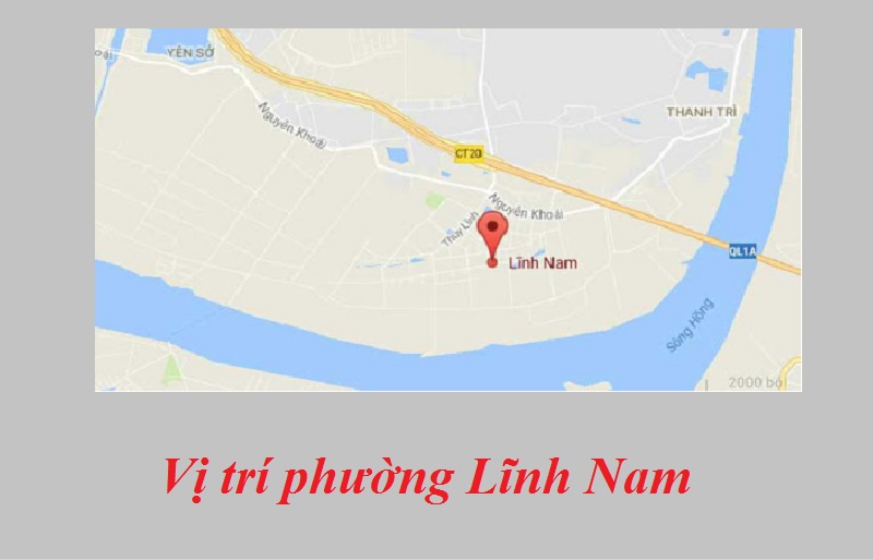 Lĩnh Nam trên bản đồ