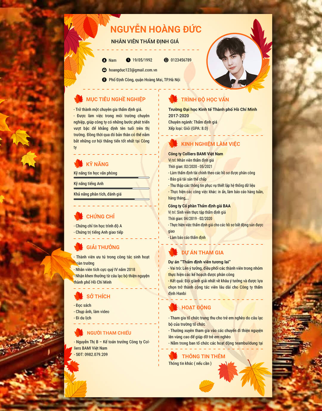 CV thẩm định giám định 02