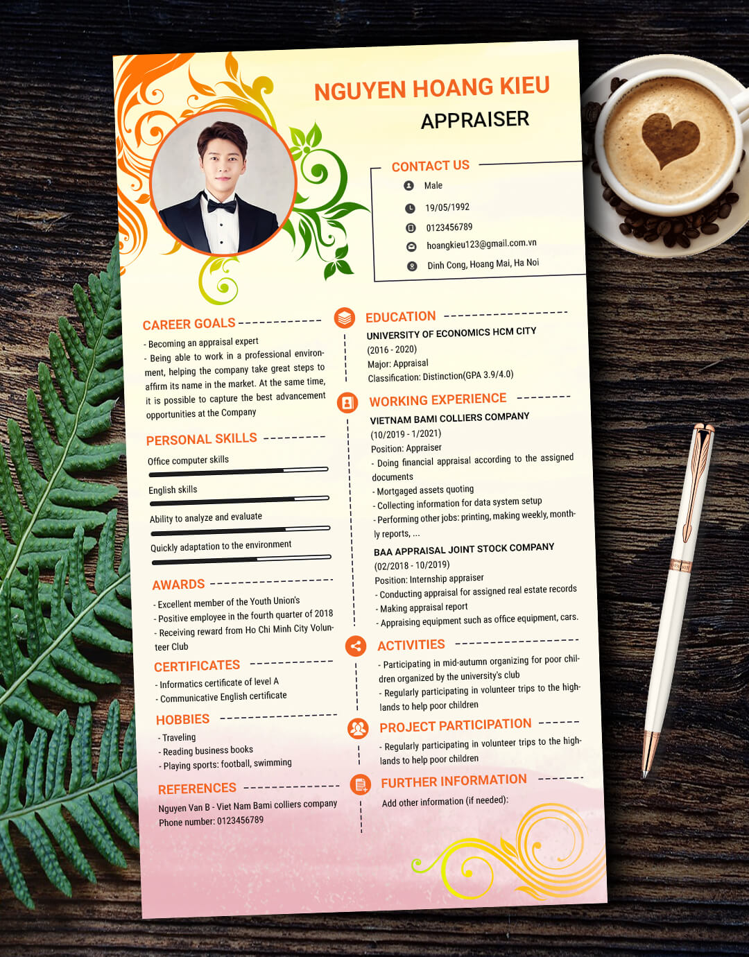 CV thẩm định giám định 03