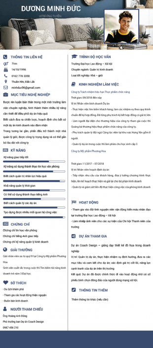 CV xin việc part time cho sinh viên mới nhất hiện nay