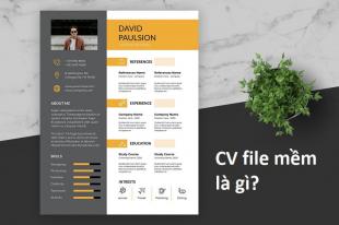 CV file mềm là gì? Những điều cần lưu ý khi tạo CV xin việc file mềm