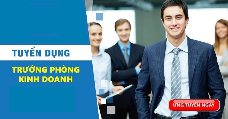 Mô tả công việc trưởng phòng bán hàng đầy đủ và chi tiết nhất