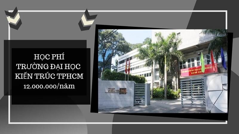 Tuyển sinh: Tìm hiểu học phí trường Đại học Kiến Trúc TP HCM