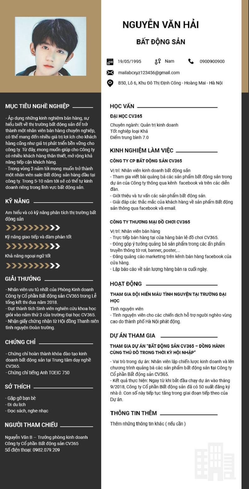 Biểu tượng ngày sinh trong CV có cần thiết hay không?