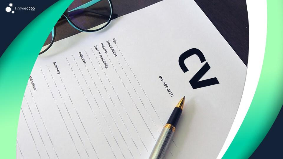 Chỉ dẫn cách chuẩn bị cv tiếng anh cho người chưa có kinh nghiệm